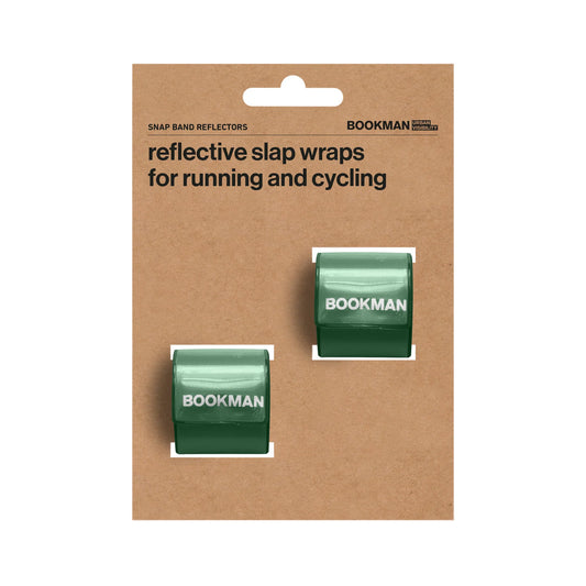 Bookman Urban Visibility Snap Band Reflectors, Green