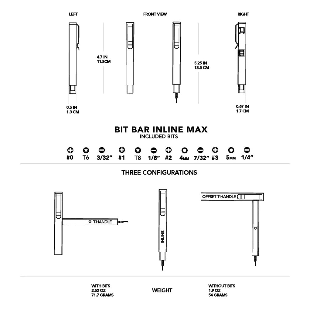 Big i Design Bit Bar Inline Max