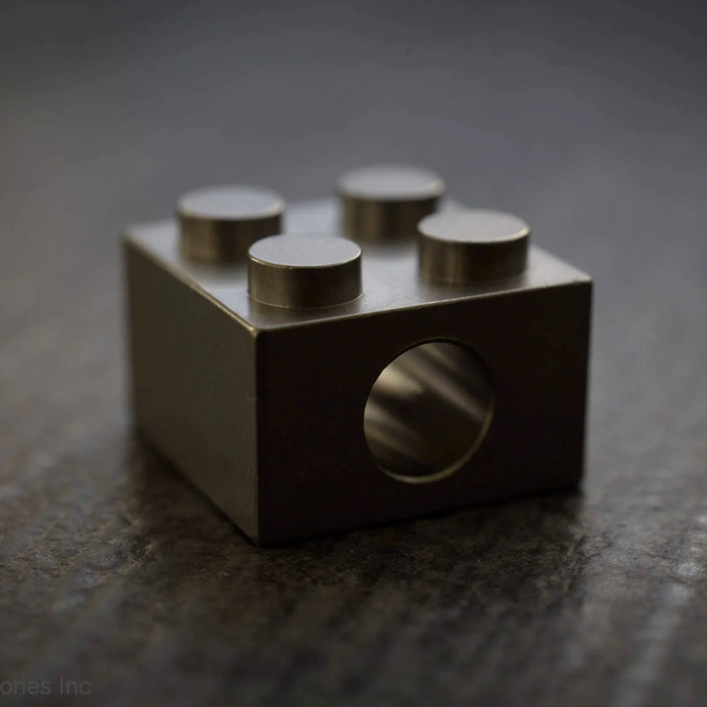 TEC-Accessoires T-Brick Lanyard Bead, Titanium