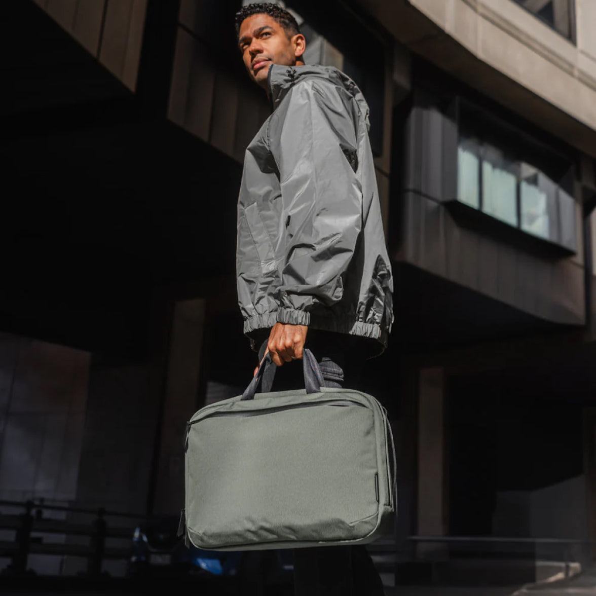 ALPAKA Elements Tech Brief Pro Axoflux 600D, Sage Grey