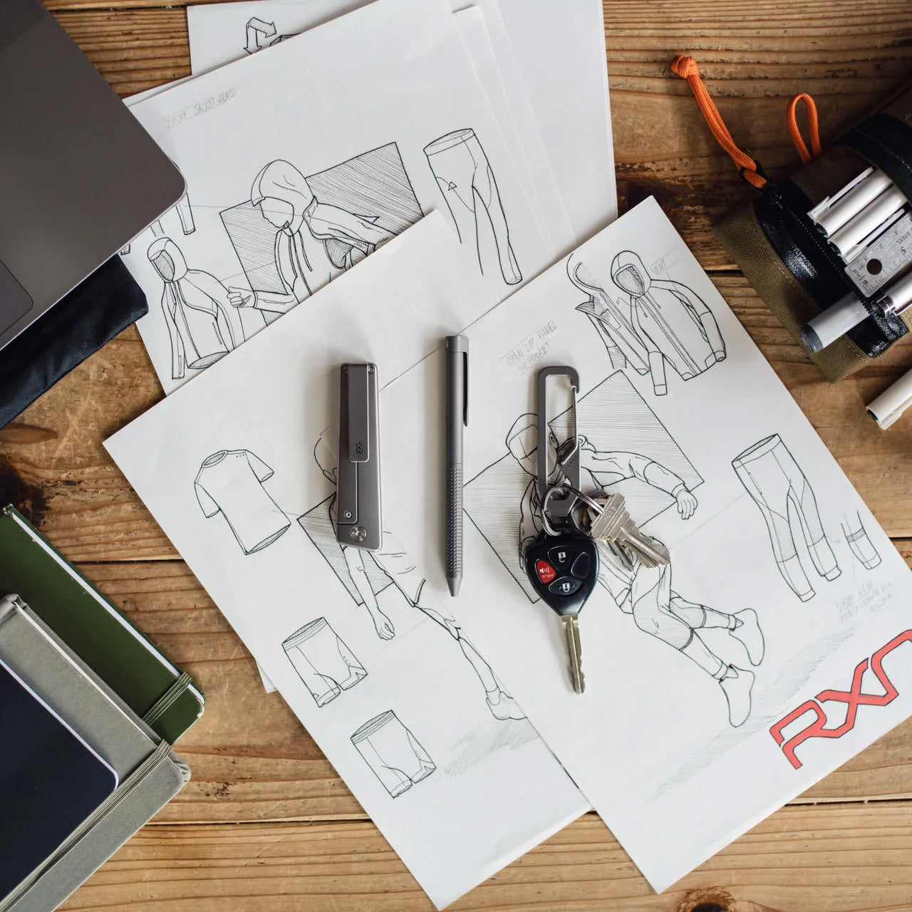 The James Brand The Bolen Twist Pen, Stainless