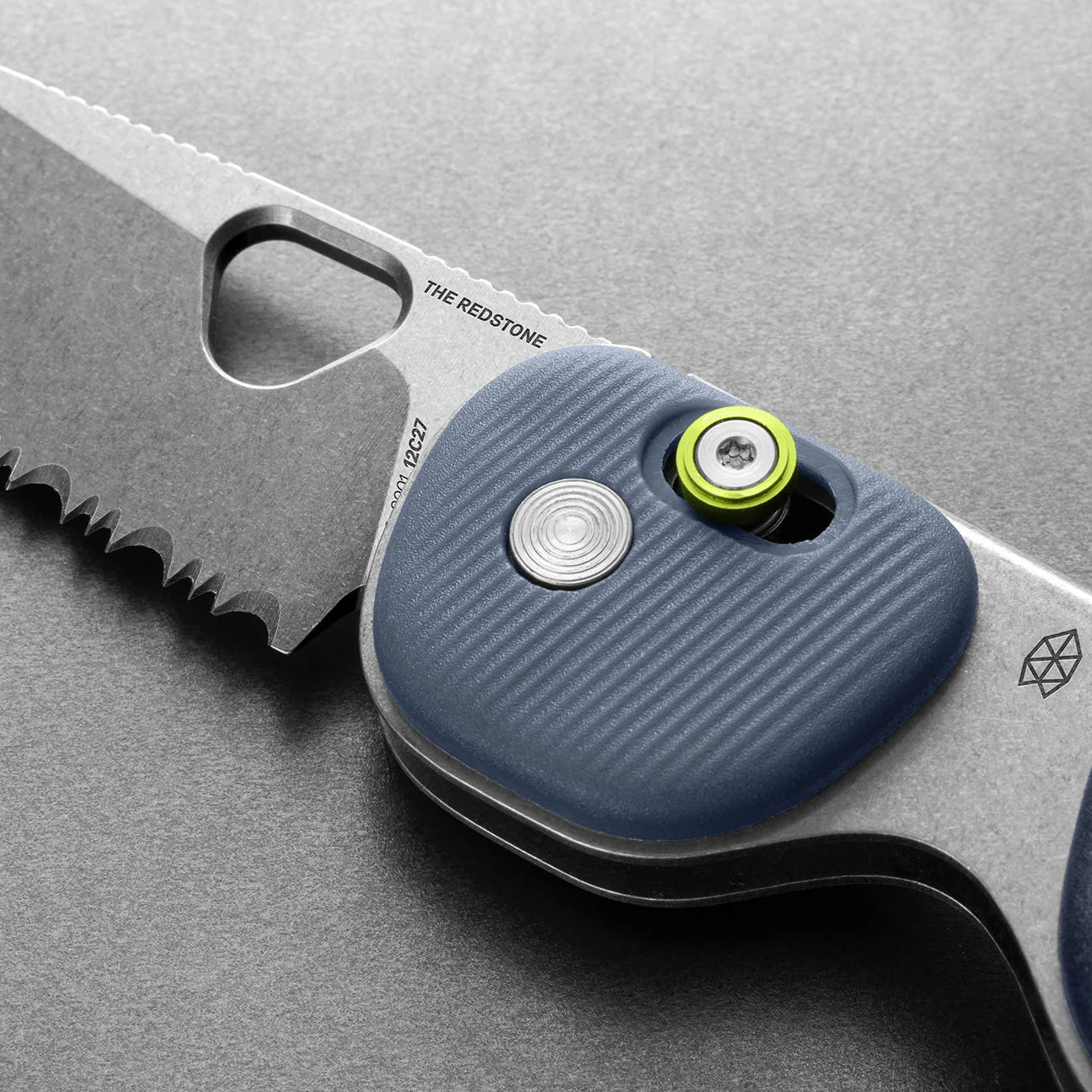 The James Brand The Redstone PP Serrated, Tidal Blue/Stonewash