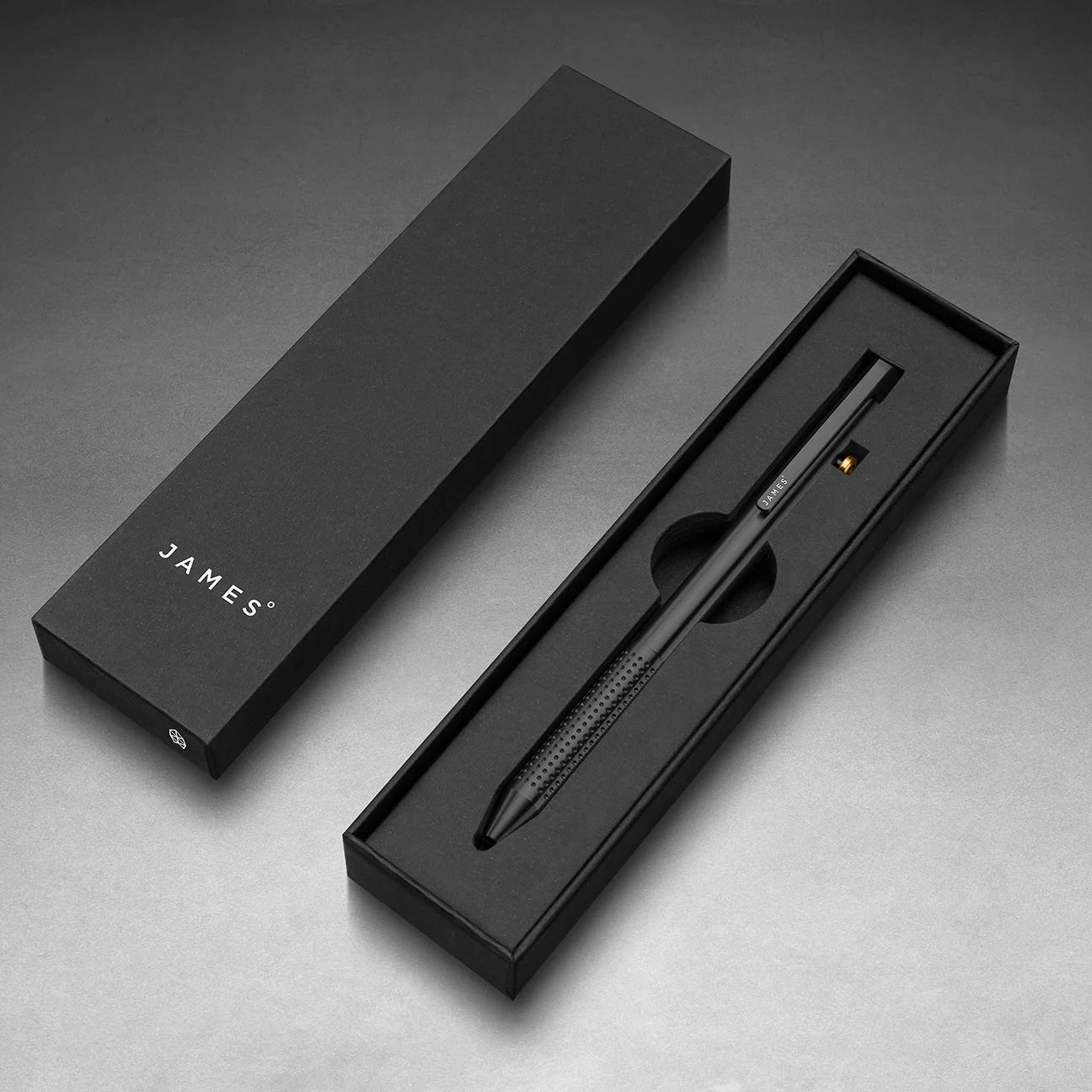 The James Brand The Kent, Black/Gold