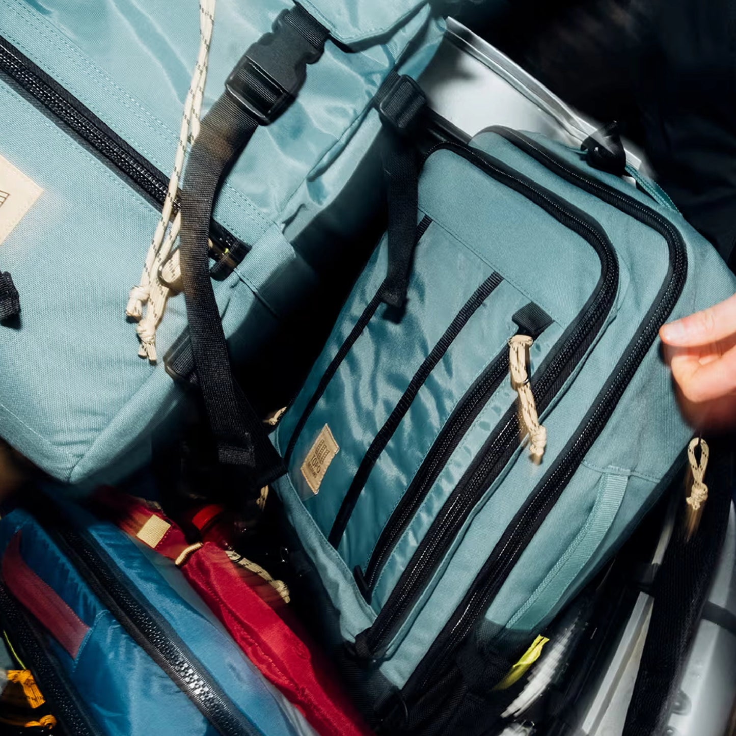 Topo Designs Global Travel Bag 30L, Sea Pine