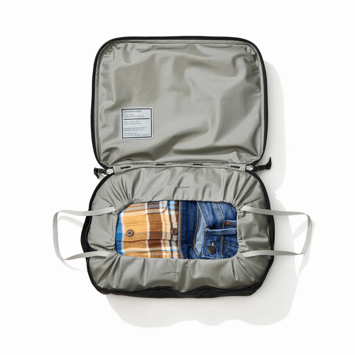 EVERGOODS Transit Packing Cube 10L, Black