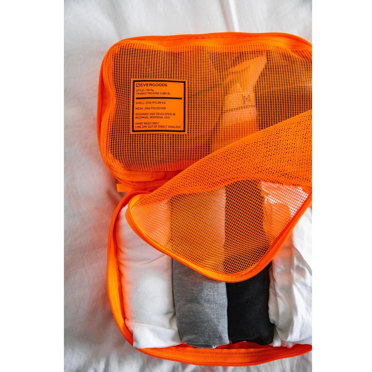 EVERGOODS Transit Packing Cube 8L, Hot Orange