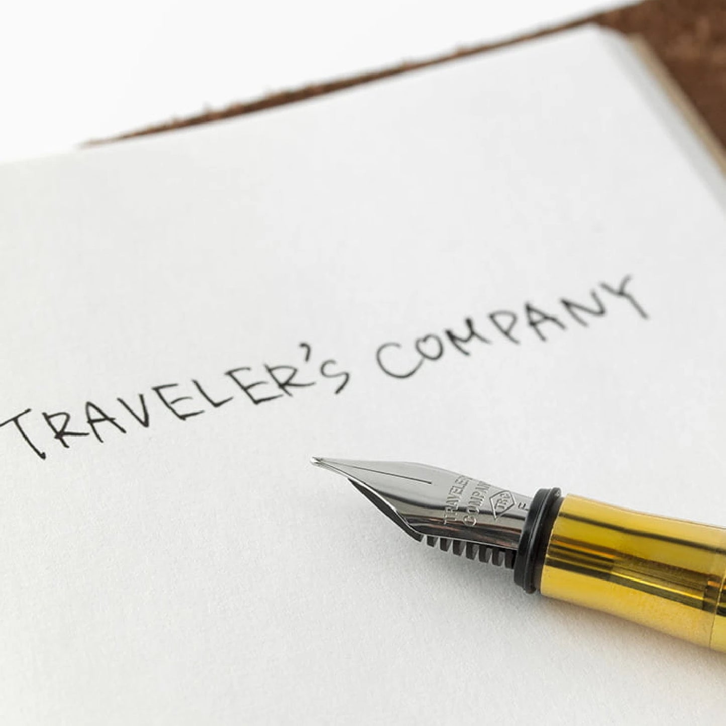 Traveler's Company Fountain Pen Solid, Brass