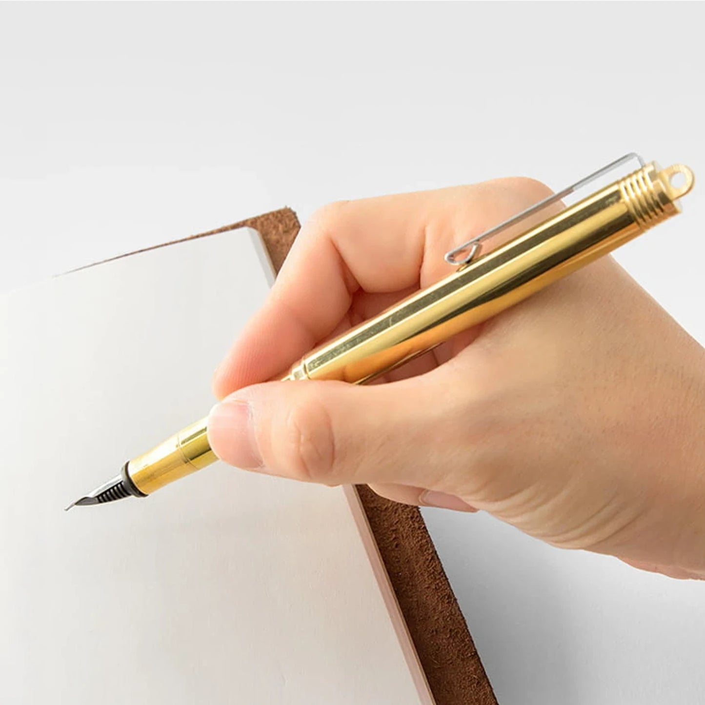 Traveler's Company Fountain Pen Solid, Brass