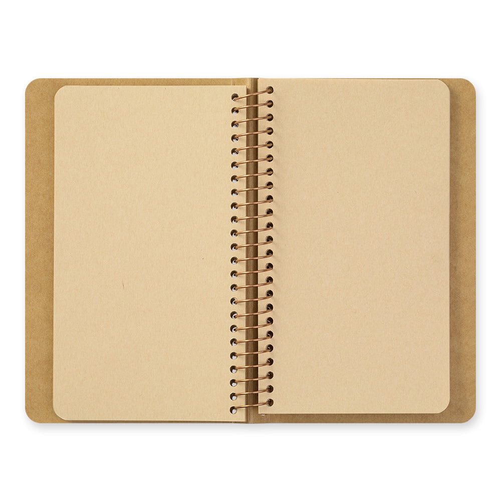 Traveler's Company Spiral Ring Notebook A6 Slim, DW Kraft