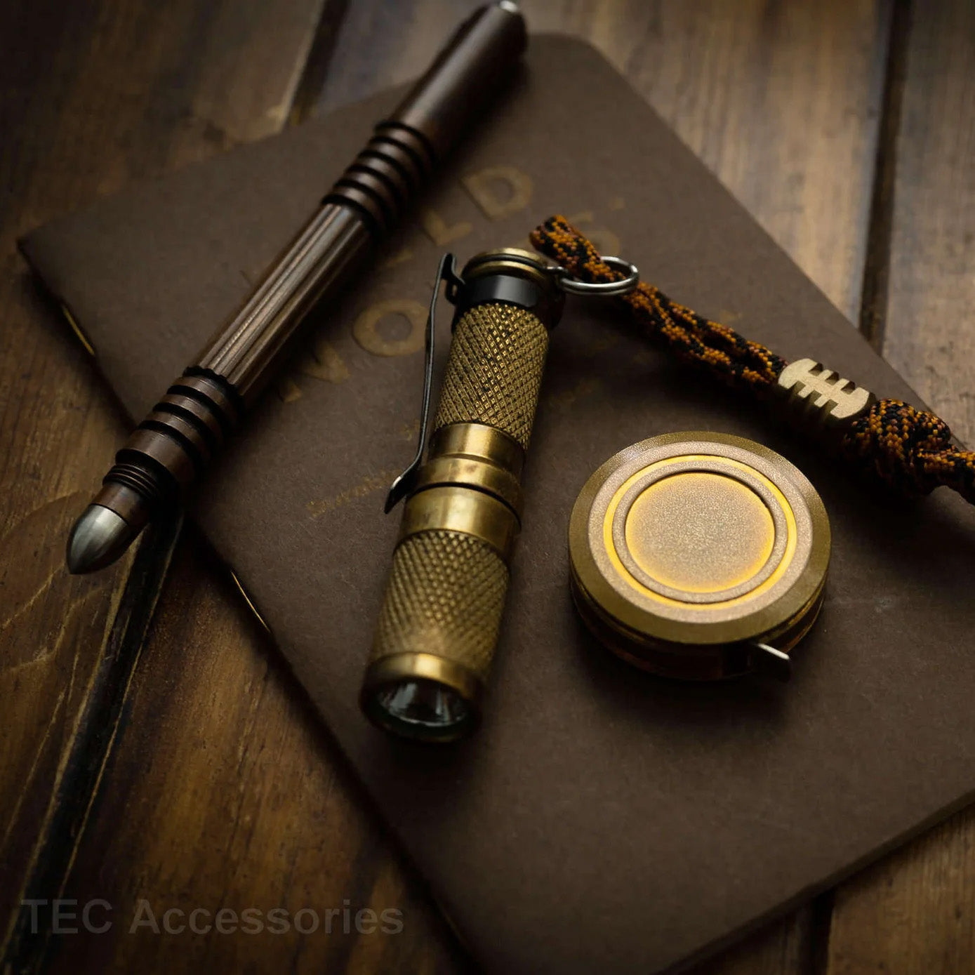 TEC-Accessoires Ti-Tape VINTAGE EDITION Tape Measures, Brass