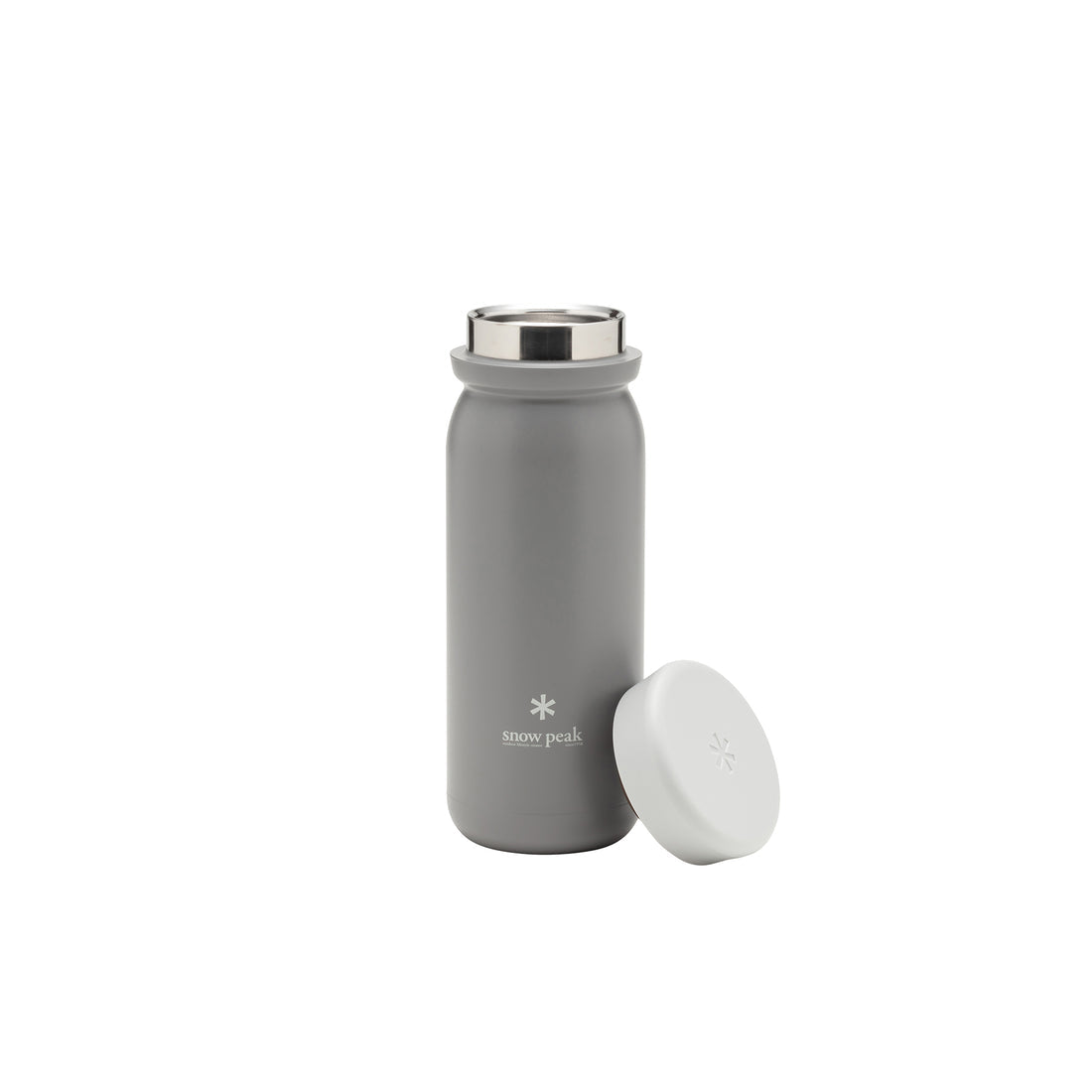 Snow Peak Stainless Vacuum Bottle Milk 500 ml, Ash