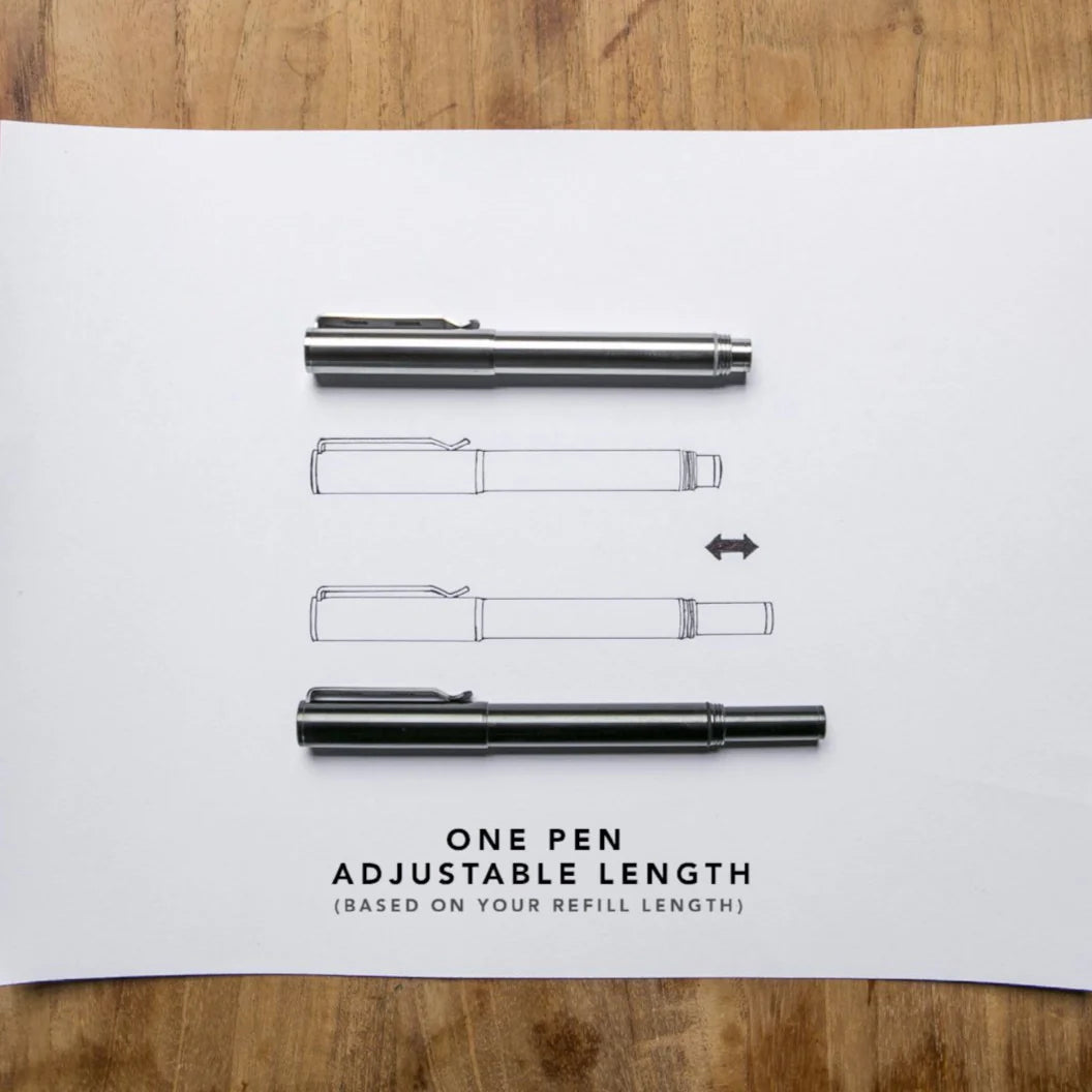 Big i Design Ti Arto EDC, Midnight Black