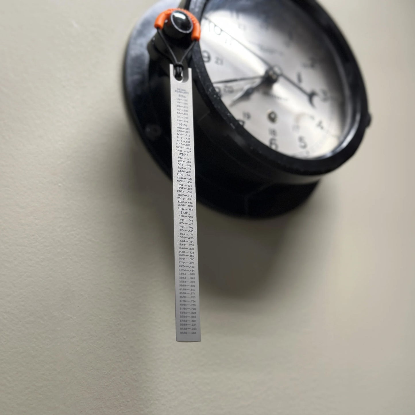 CountyComm Indestructible Machined Titanium Precision 6" Inch / 15CM Ruler