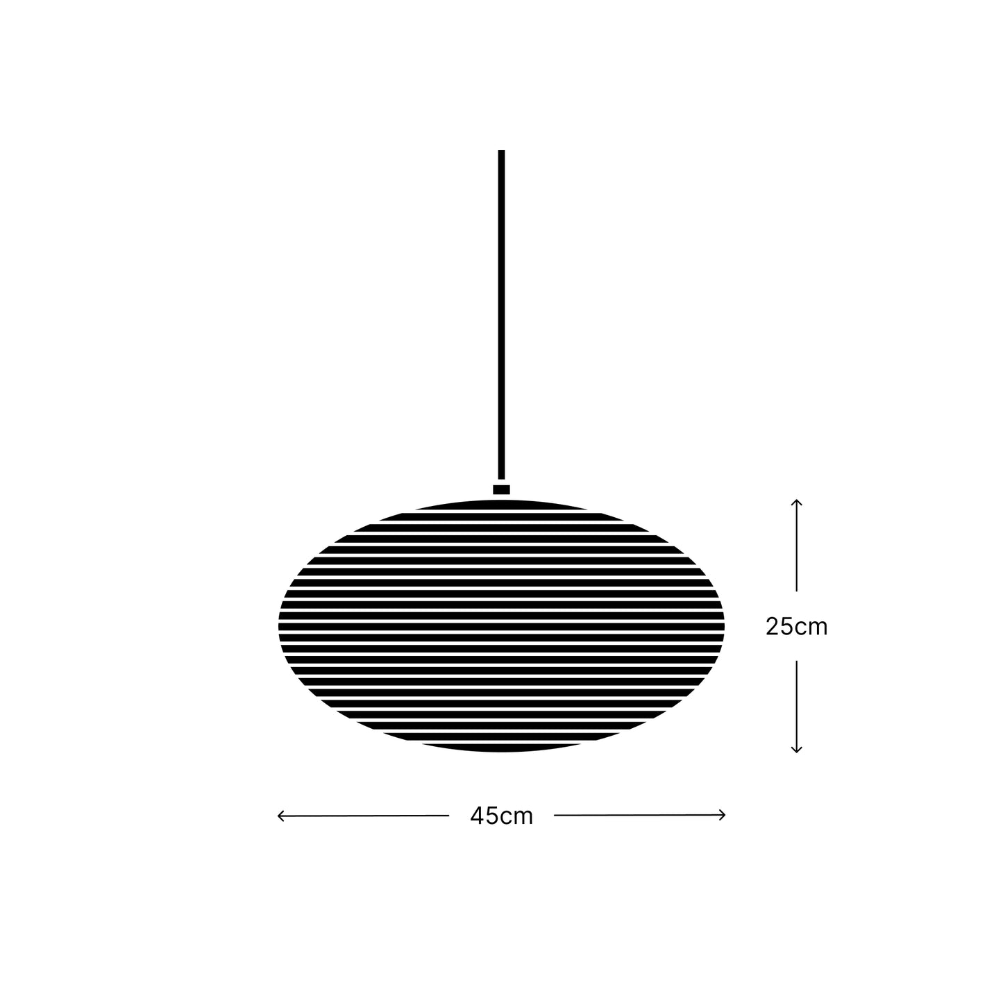 Vitra Akari 26A, taklampe