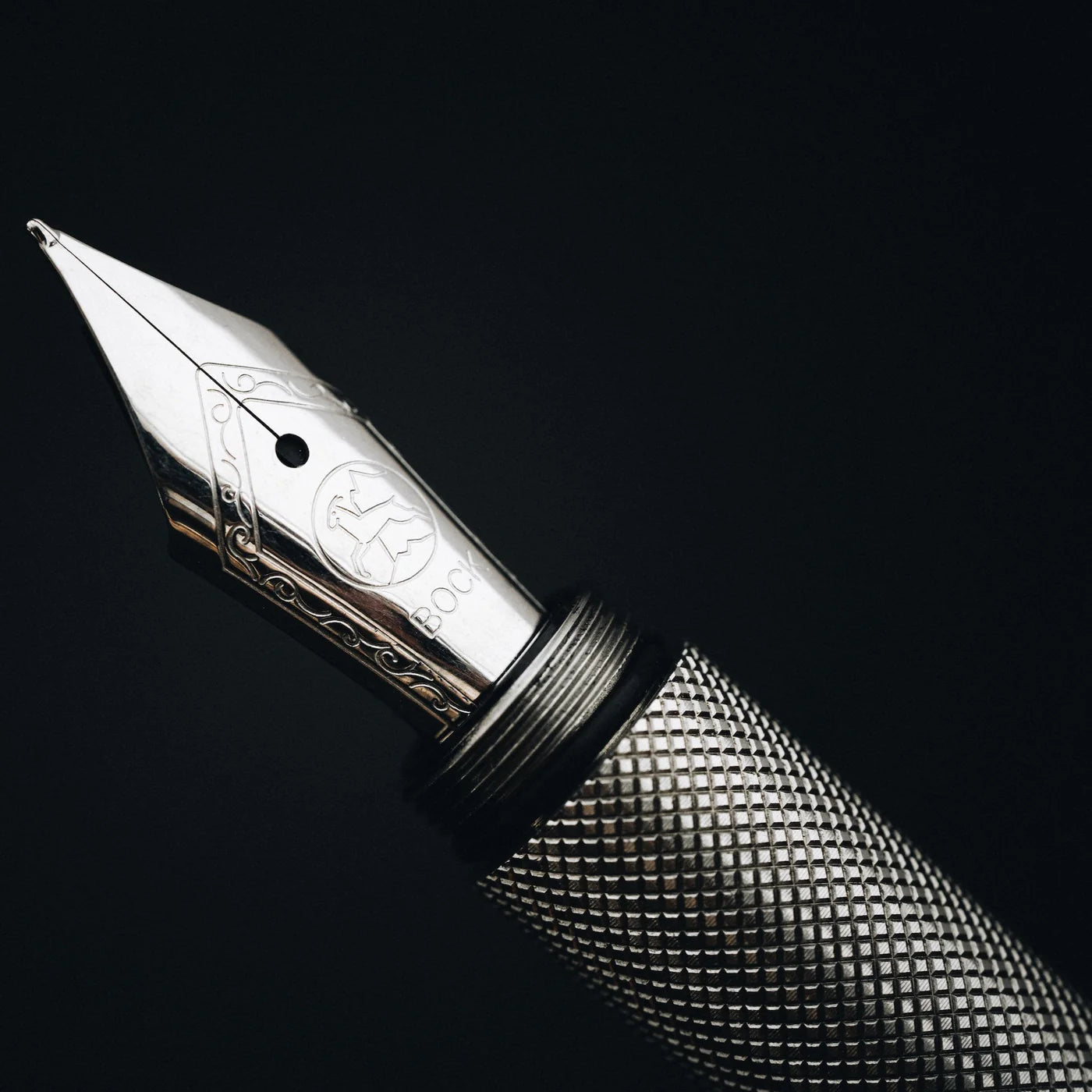 Wingback Fountain Pen Steel, Medium