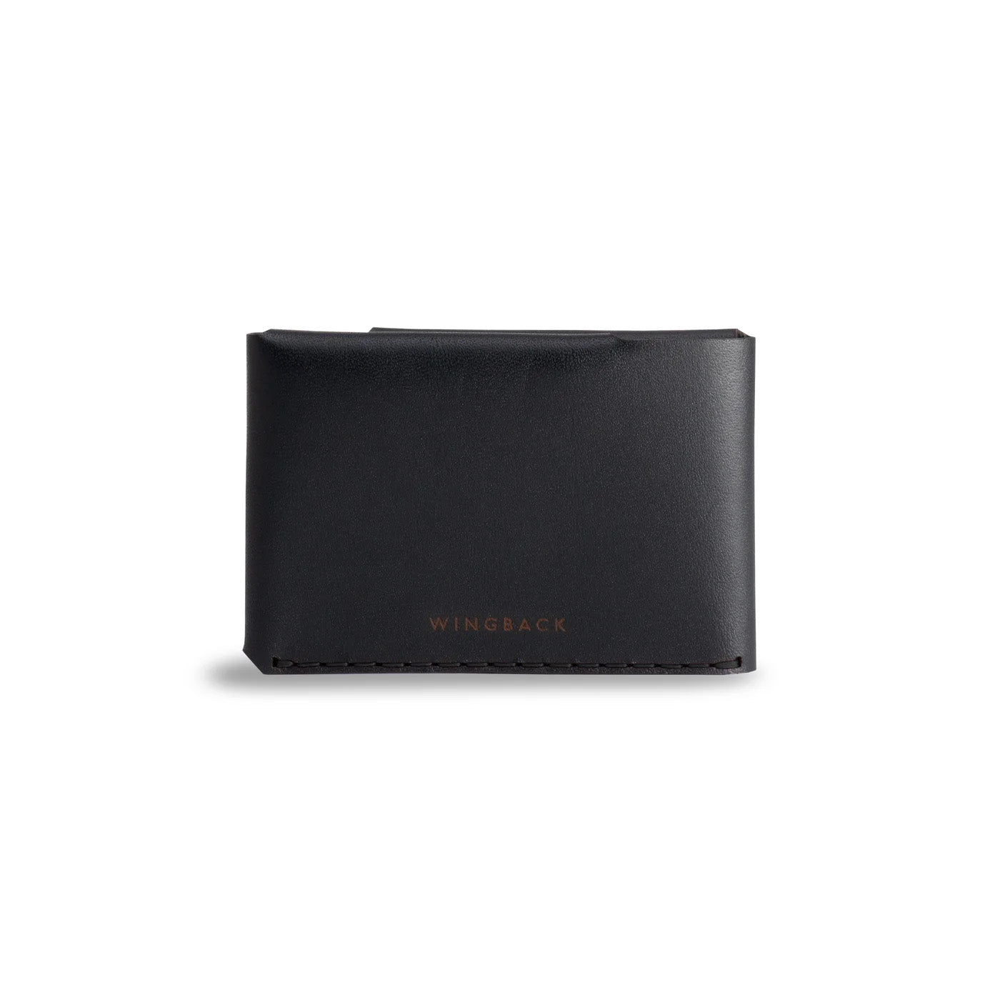Wingback Original Card Wallet, Charcoal