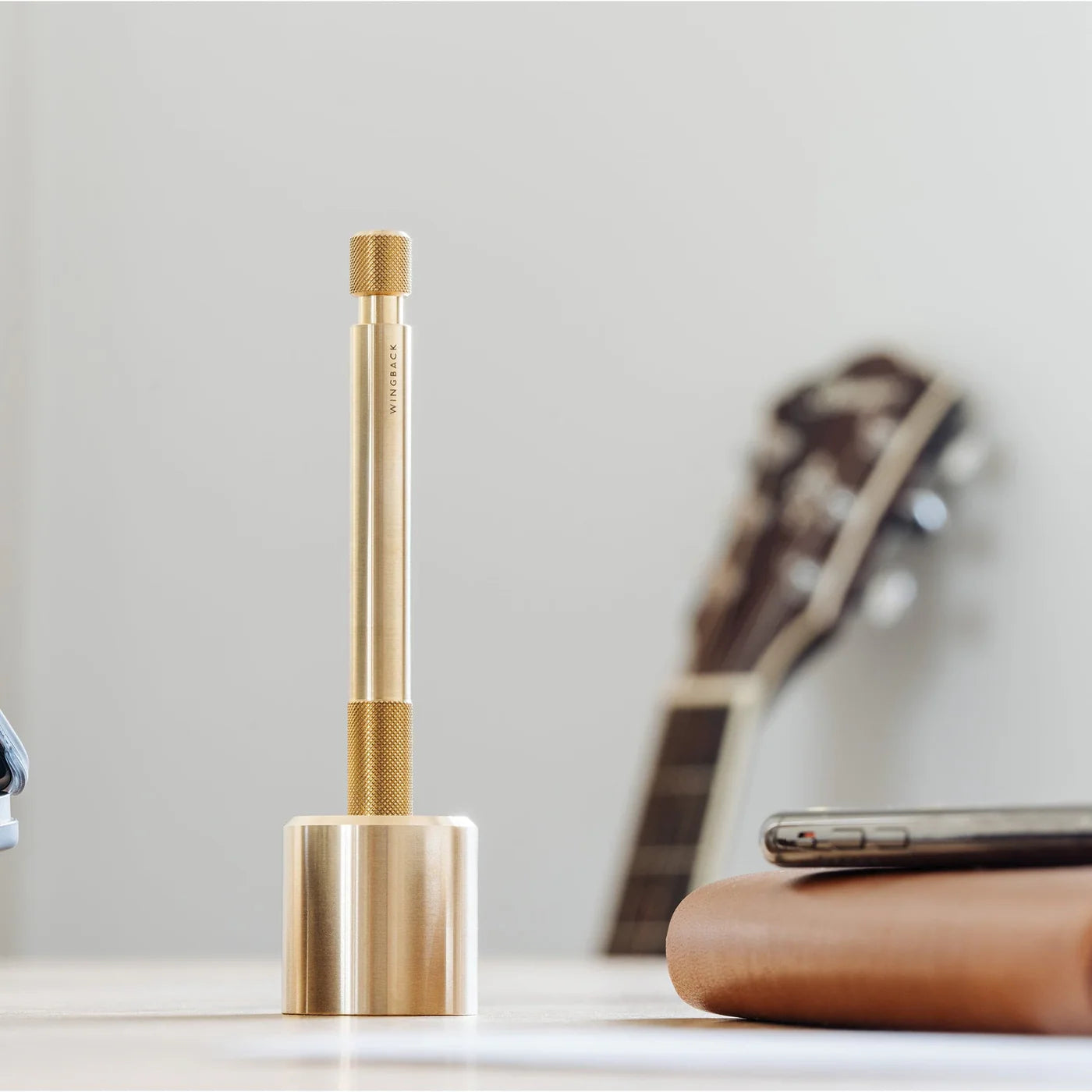 Wingback Pen/Pencil Holder, Brass