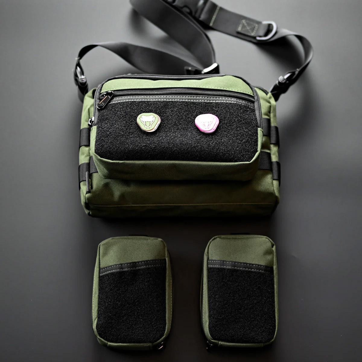 Viperade CHW3 Ultimate EDC Modular Bag System Sling bag KIT, Green