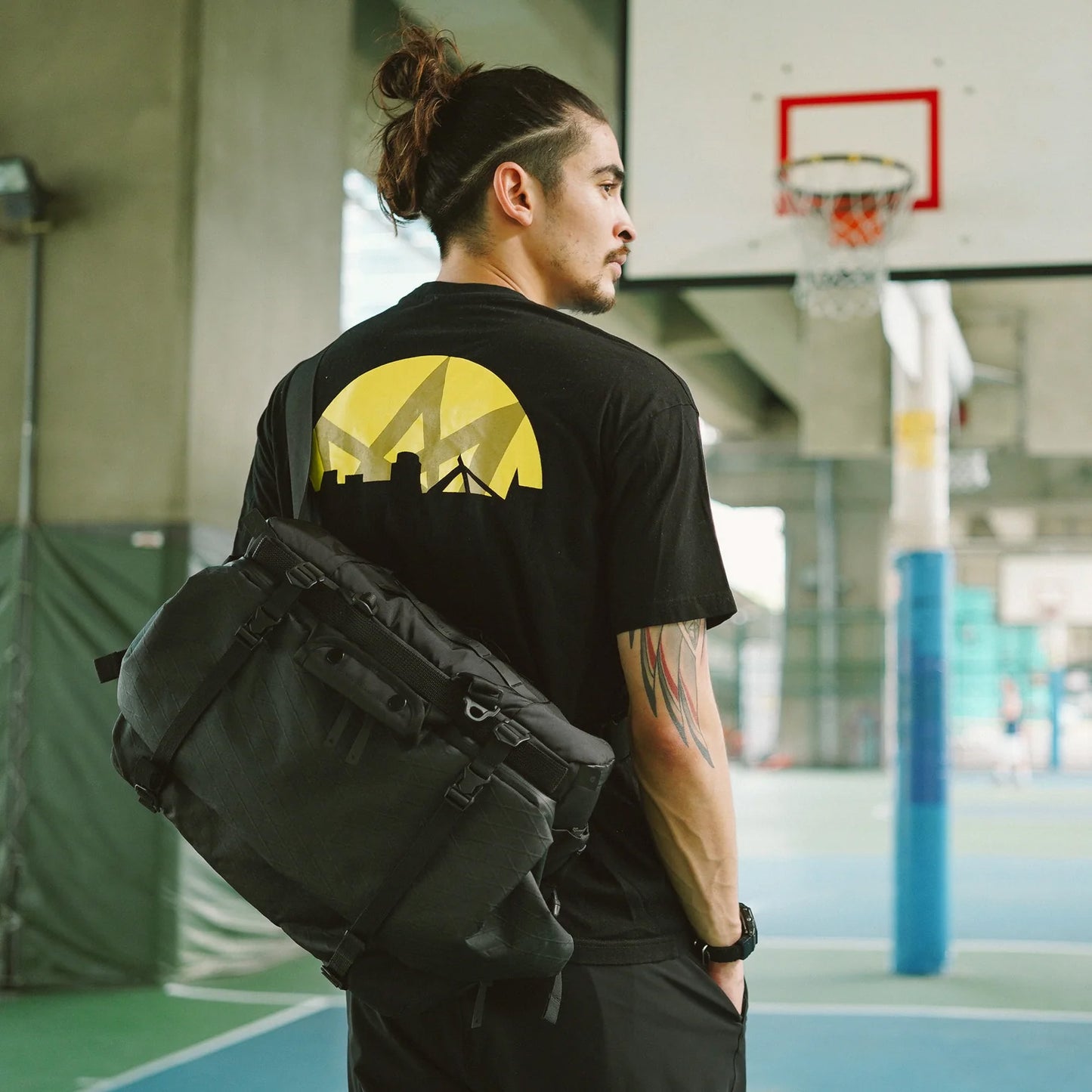 Code of Bell X-TOTE - 3-Way Messenger Tote, Pitch Black