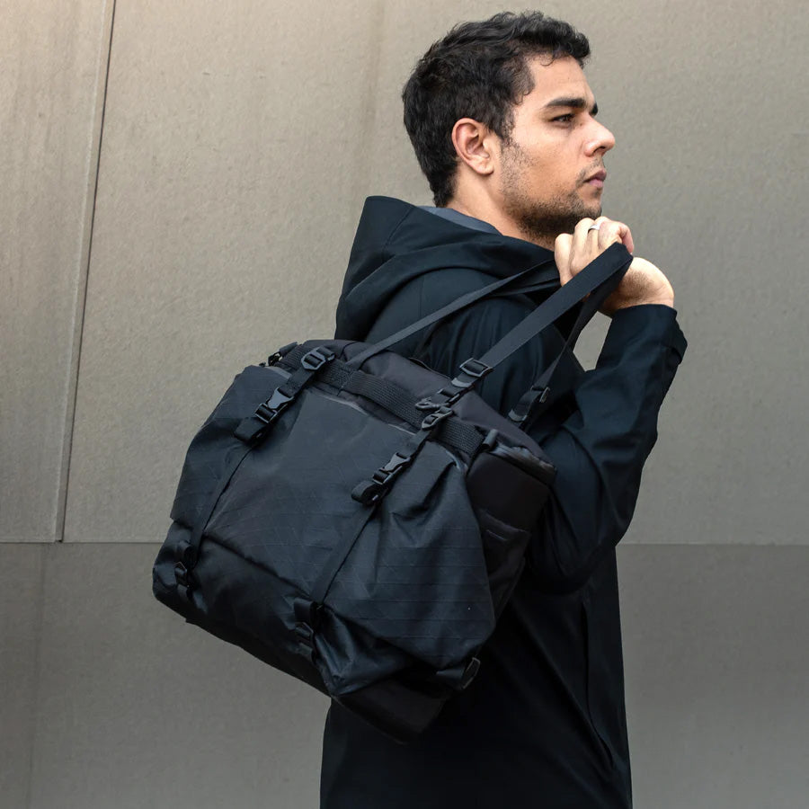 Code of Bell X-TOTE - 3-Way Messenger Tote, Pitch Black
