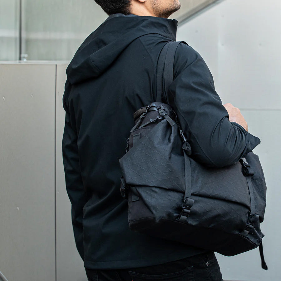 Code of Bell X-TOTE - 3-Way Messenger Tote, Pitch Black