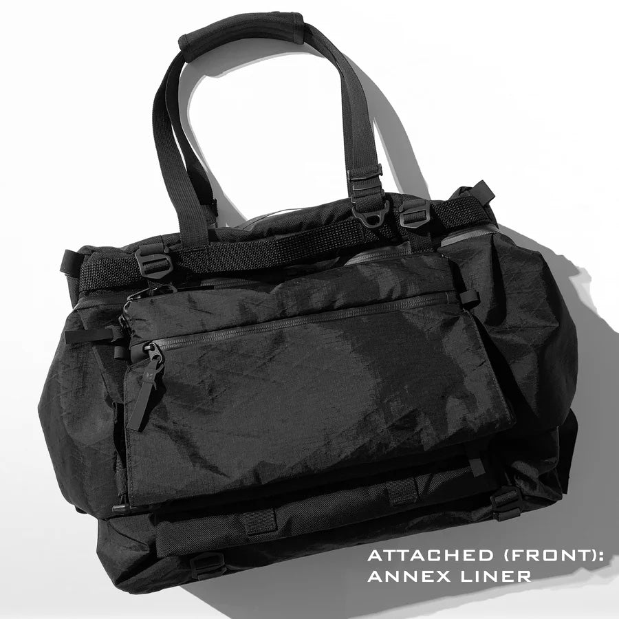 Code of Bell X-TOTE - 3-Way Messenger Tote, Pitch Black