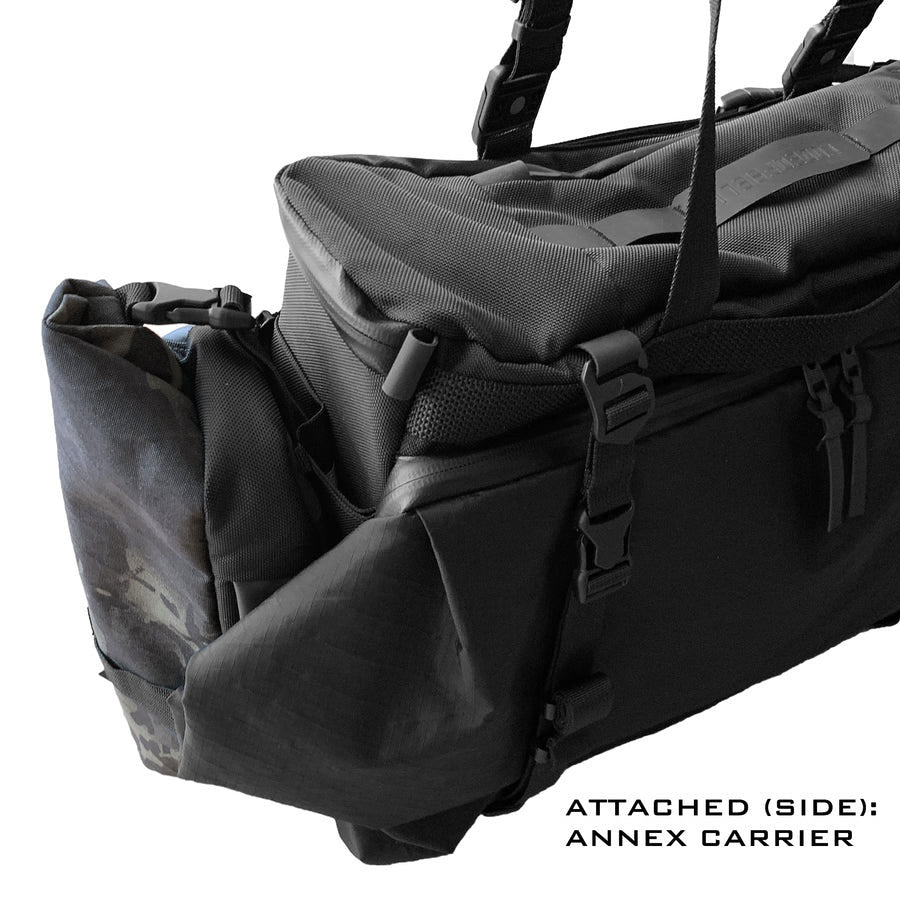 Code of Bell X-TOTE - 3-Way Messenger Tote, Pitch Black