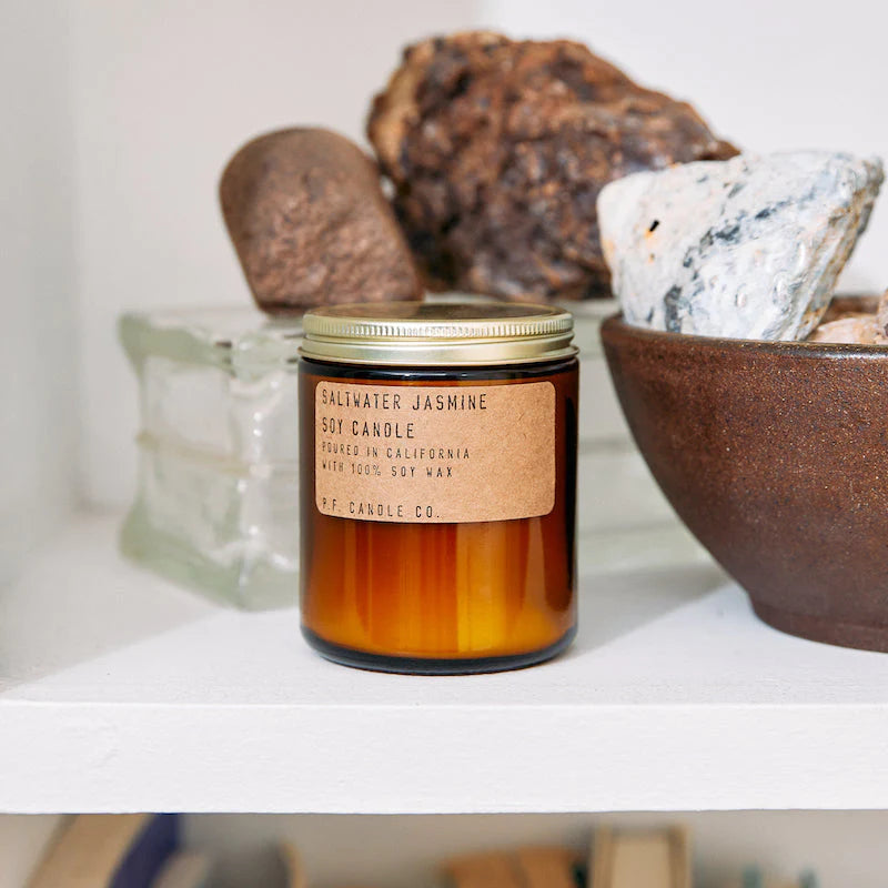 P.F. Candle Co. Duftlys, Saltwater Jasmine