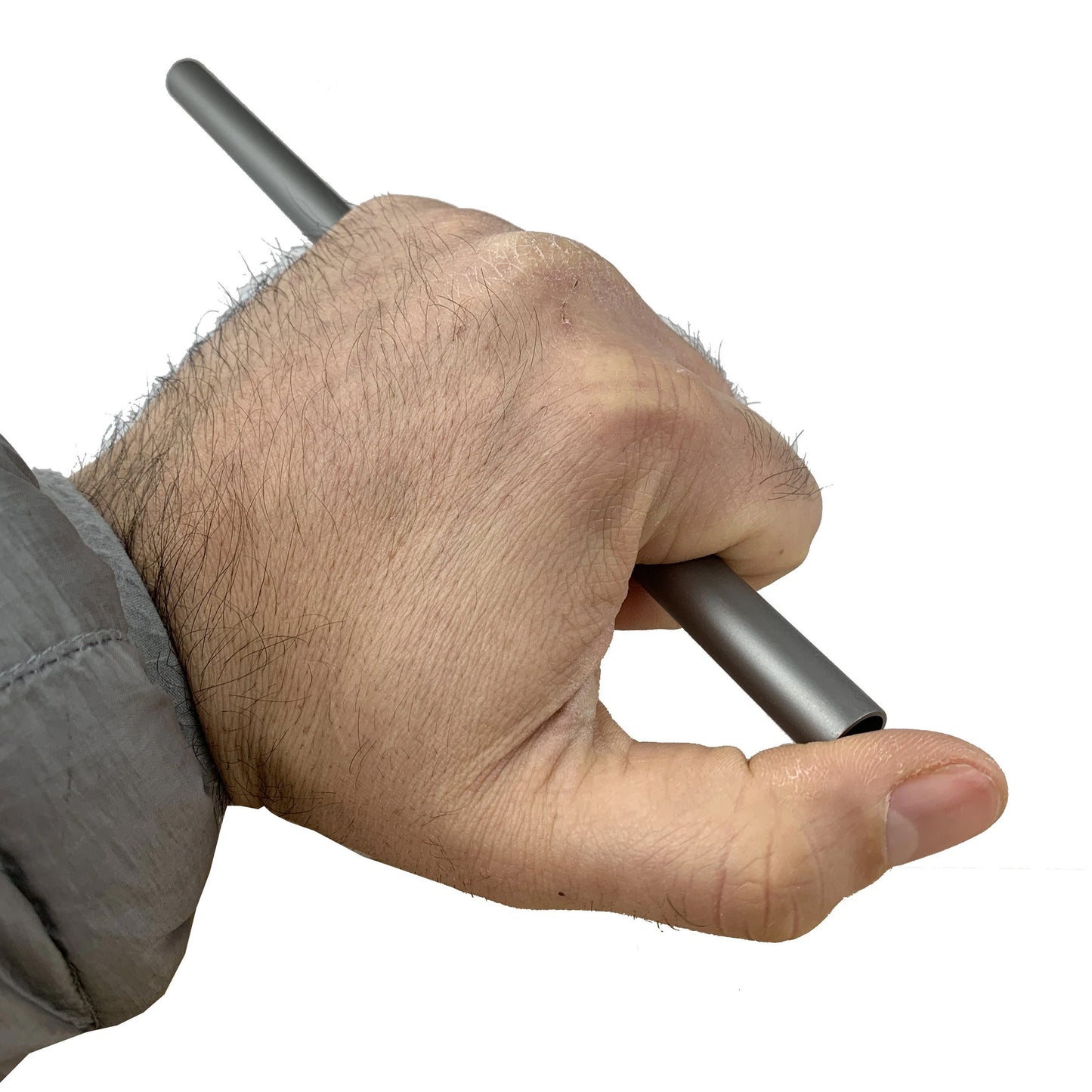 CountyComm Angled Tip Massive Poseidon Ti-Straw Ultra Lightweight Titanium, Bent