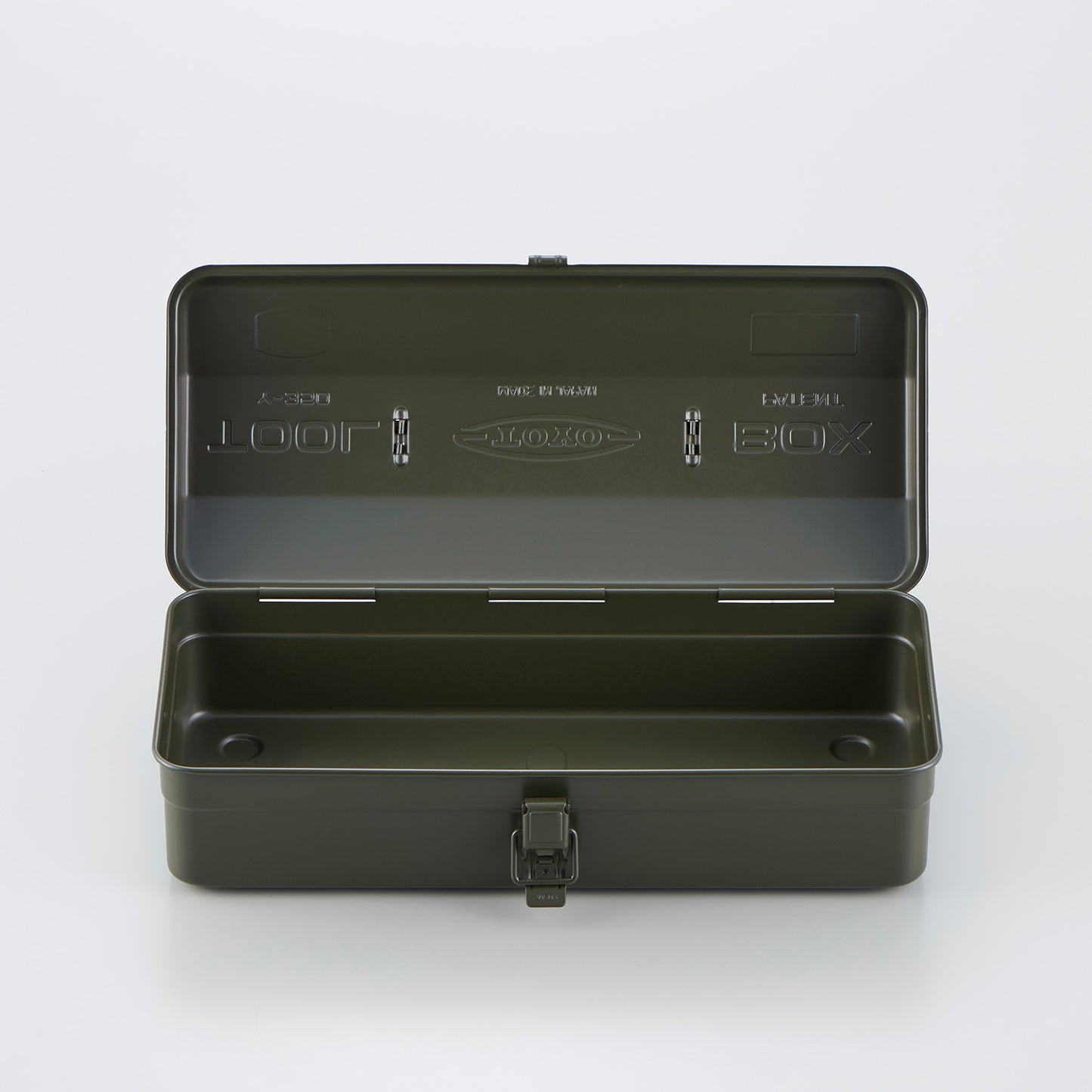 TOYO STEEL Camber-top Toolbox Y-350 BK, Black