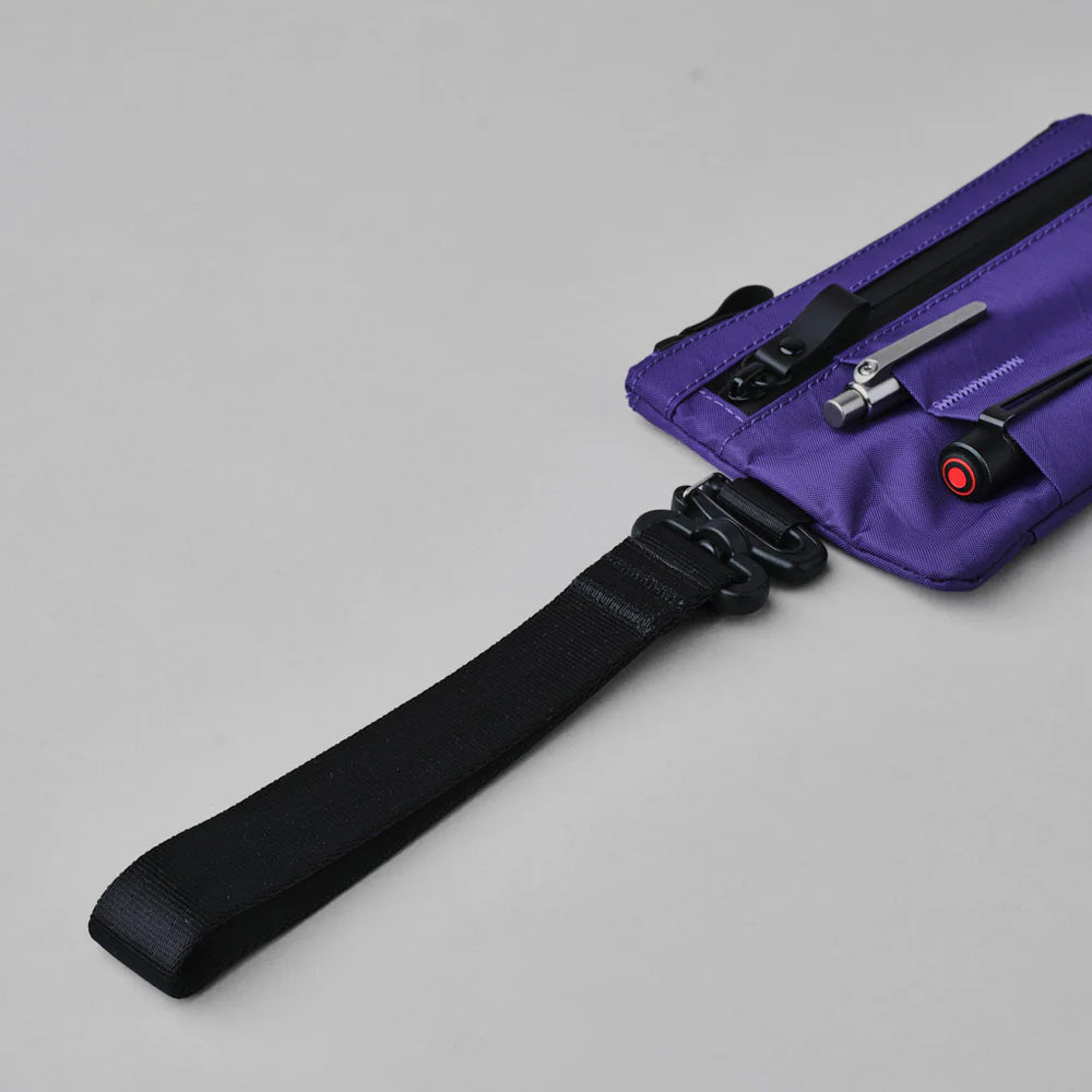 ALPAKA Zip Clutch X-Pac® VX21, Bright Purple