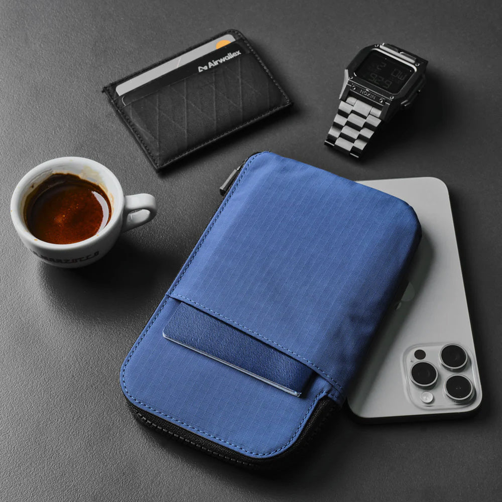ALPAKA Zip Travel Wallet 210D, Blue