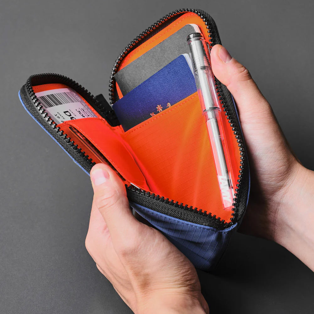 ALPAKA Zip Travel Wallet 210D, Blue