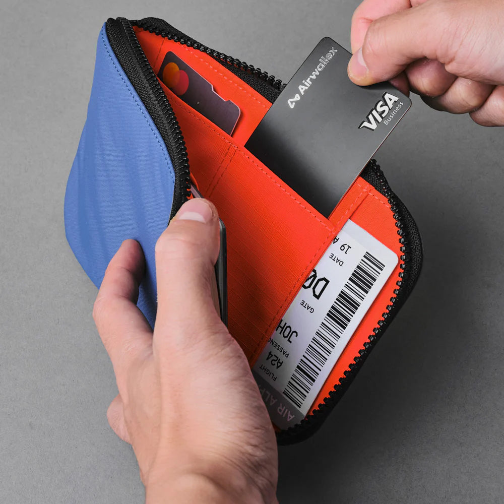 ALPAKA Zip Travel Wallet 210D, Blue