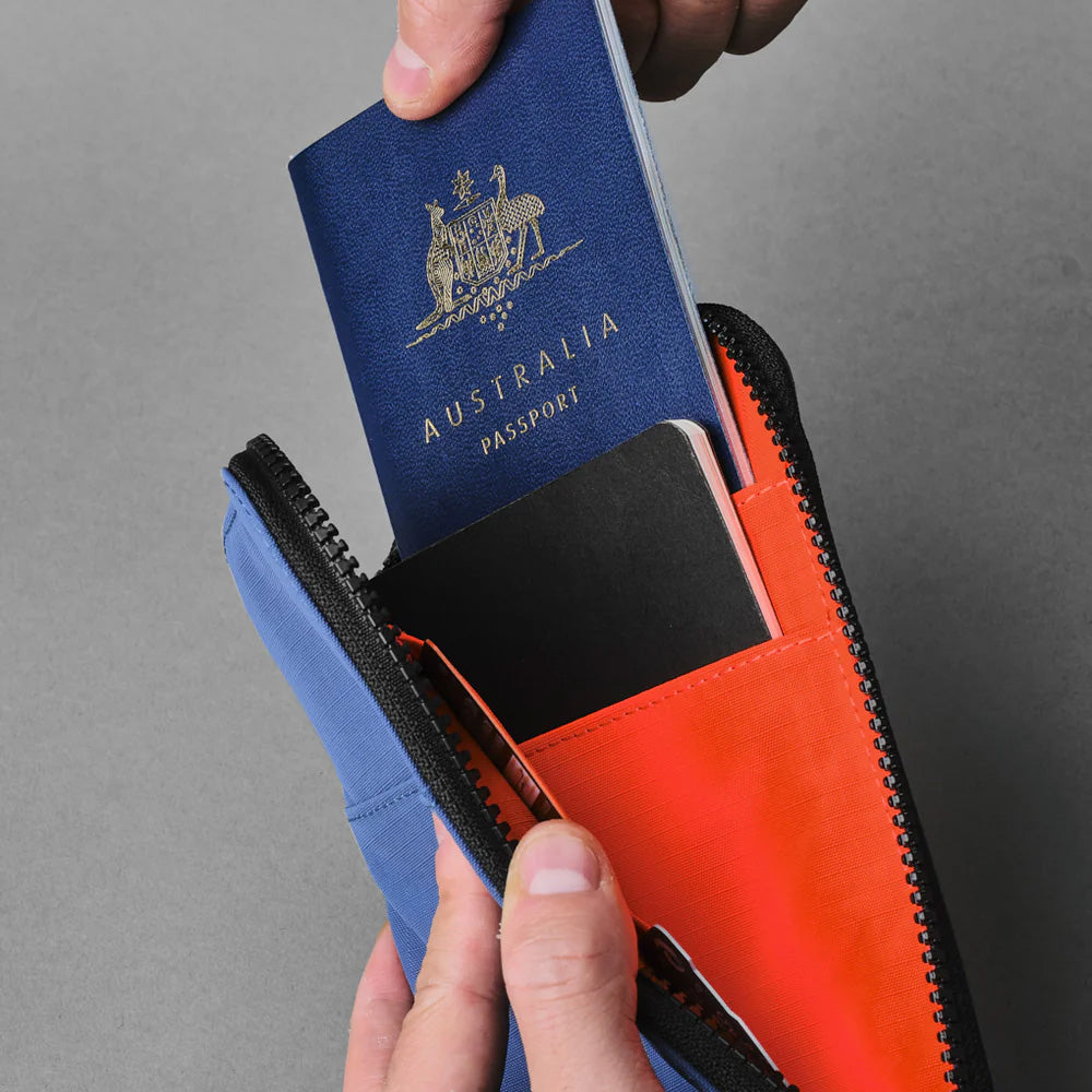 ALPAKA Zip Travel Wallet 210D, Blue