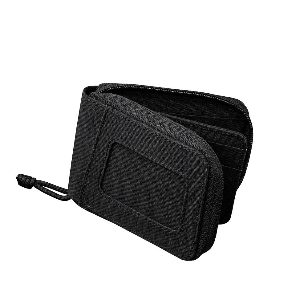 ALPAKA Zip ID Wallet Axogrid 210D, Black