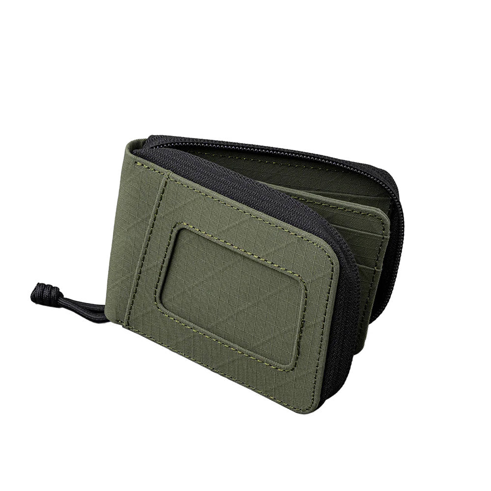 ALPAKA Zip ID Wallet Axogrid 210D, Green