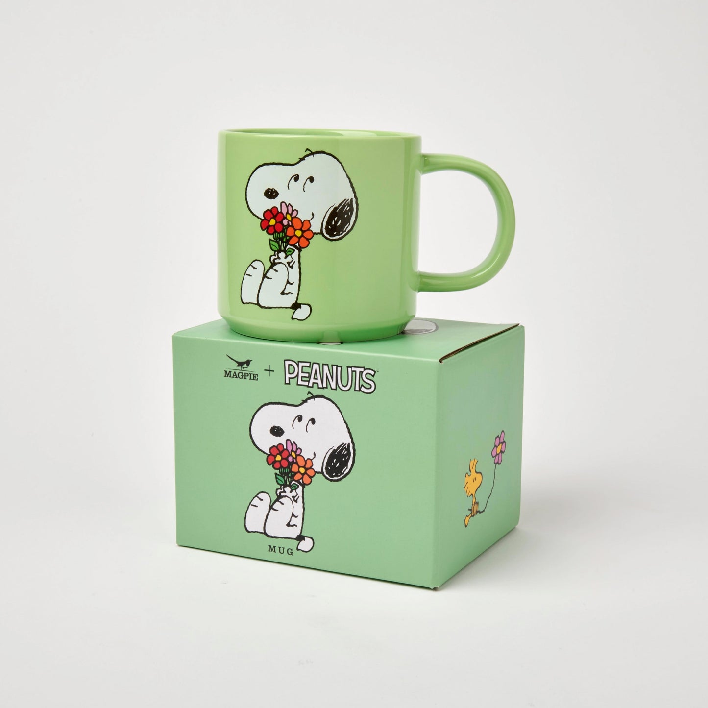 Magpie Peanuts Mug, Posy