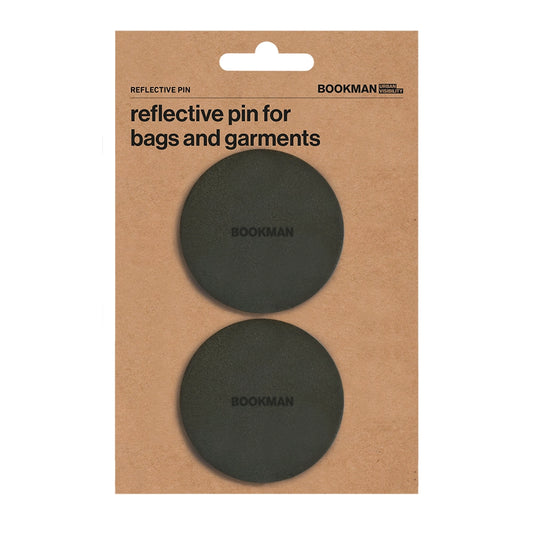 Bookman Urban Visibility Pin Reflector, Black