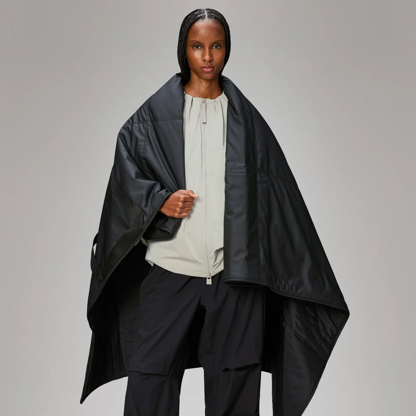Rains Carry Picnic Blanket, Black