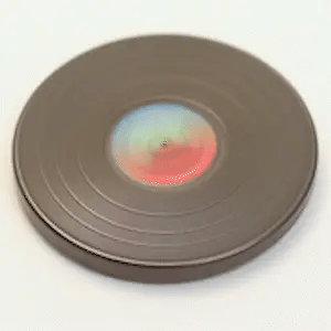 Shire Post Mint Record Spinner, Brass