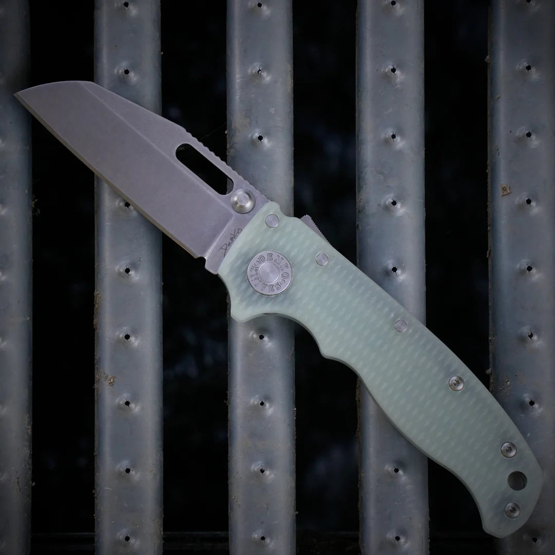 Demko Knives AD20.5 - S35VN - Natural G10, Shark Foot