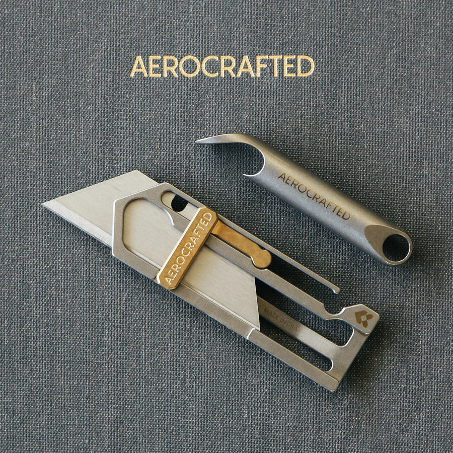 Aerocrafted Wingman Bottle Opener Titanium