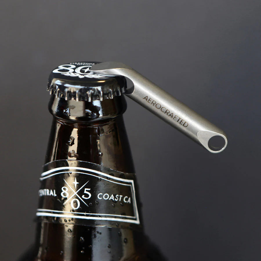 Aerocrafted Wingman Bottle Opener Titanium