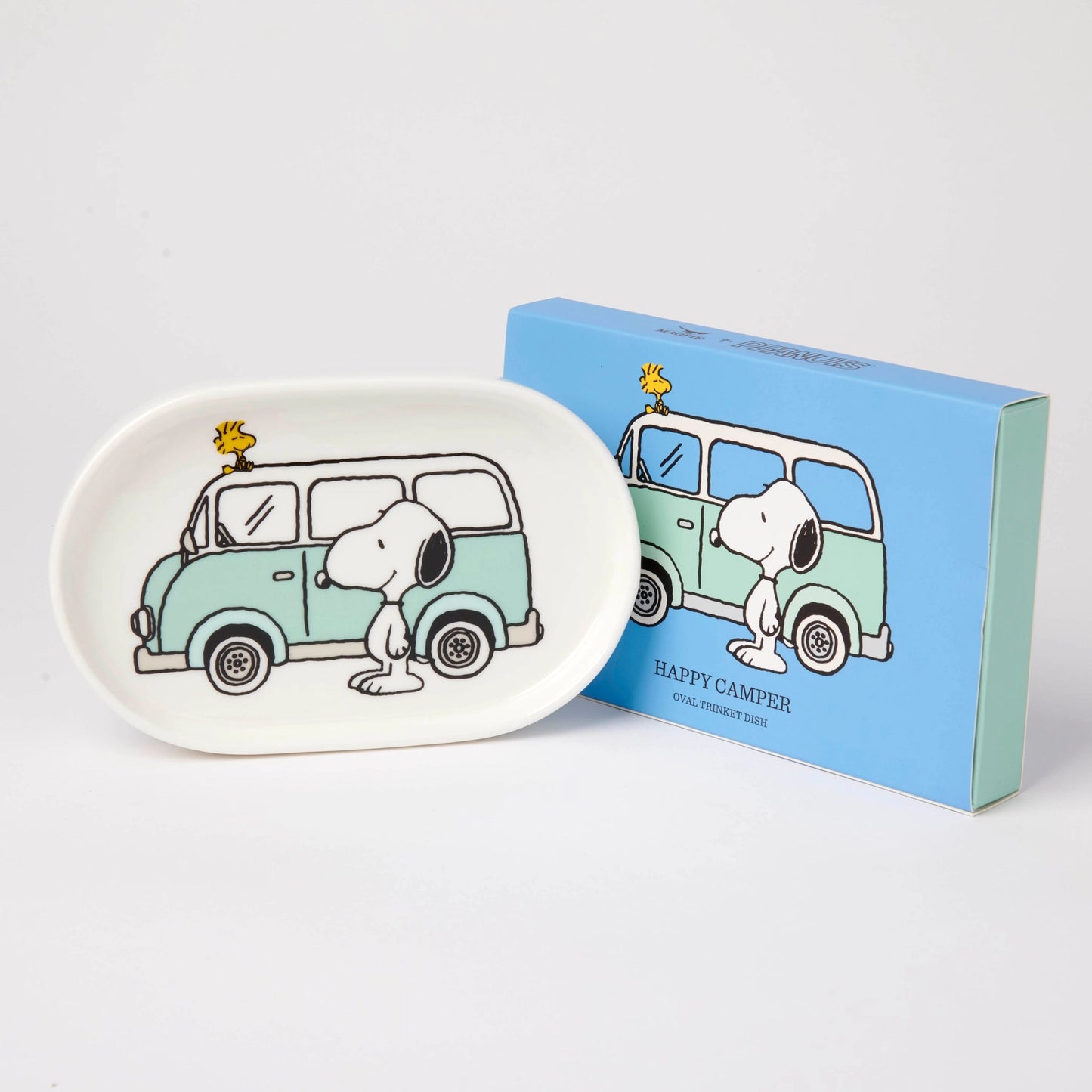 Magpie Peanuts Oval Trinket Dish, Camper