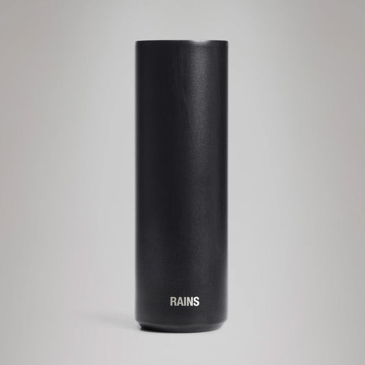 Rains Insulated Flask 500ml, Black