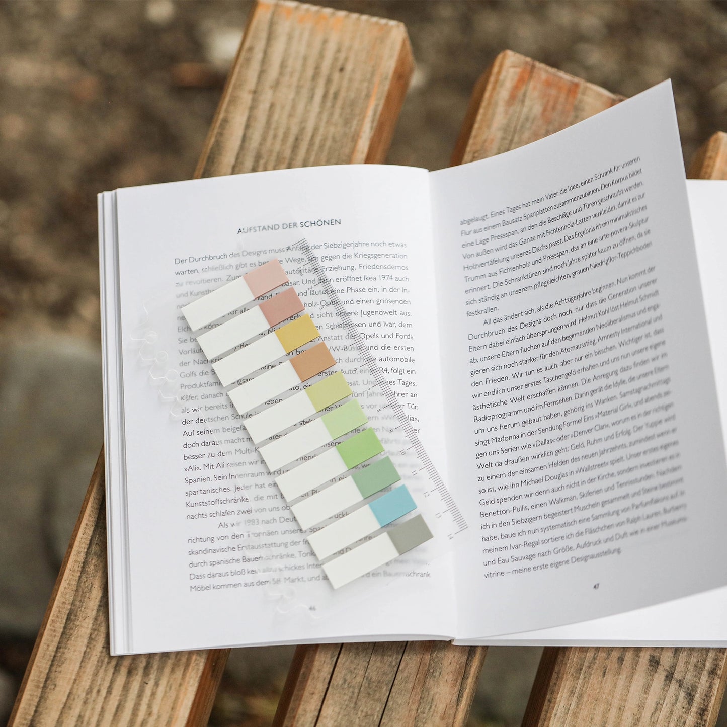 Ordinate Sticky Notes Half Color Tabs