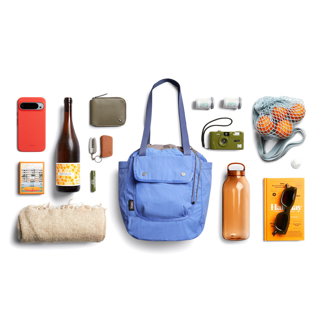 Bellroy Cinch Tote 16L, Denim Blue