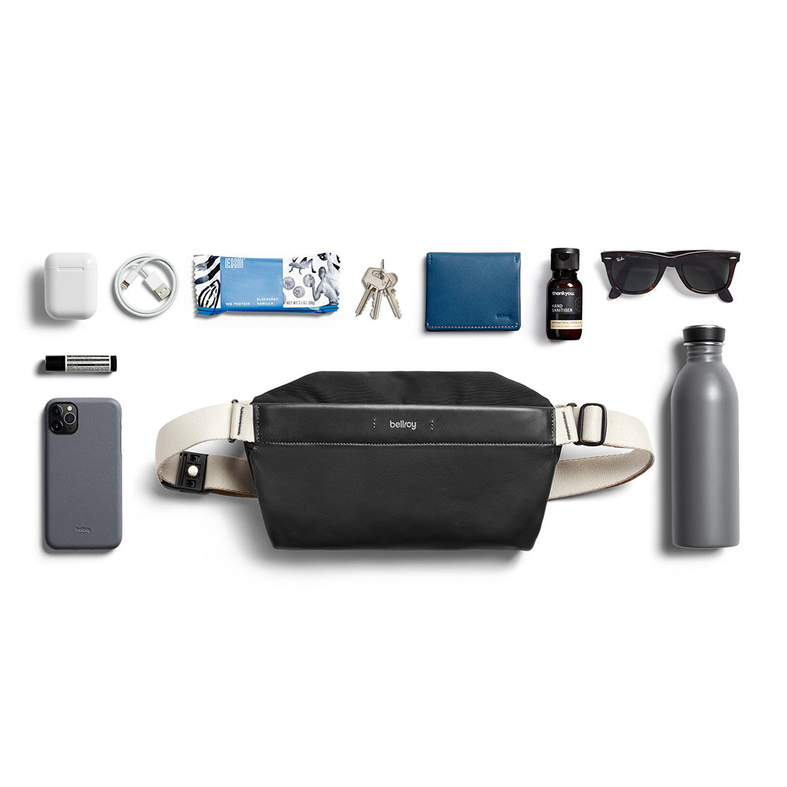 Bellroy Sling Mini Premium 4L, Black Sand