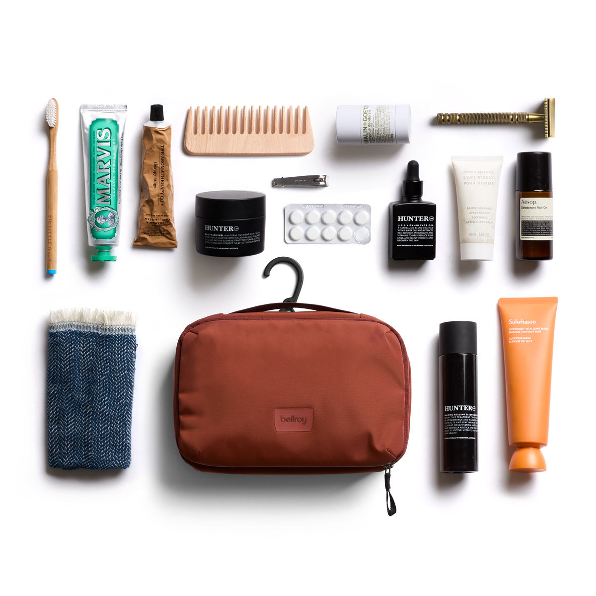 Bellroy Hanging Toiletry Kit, Clay